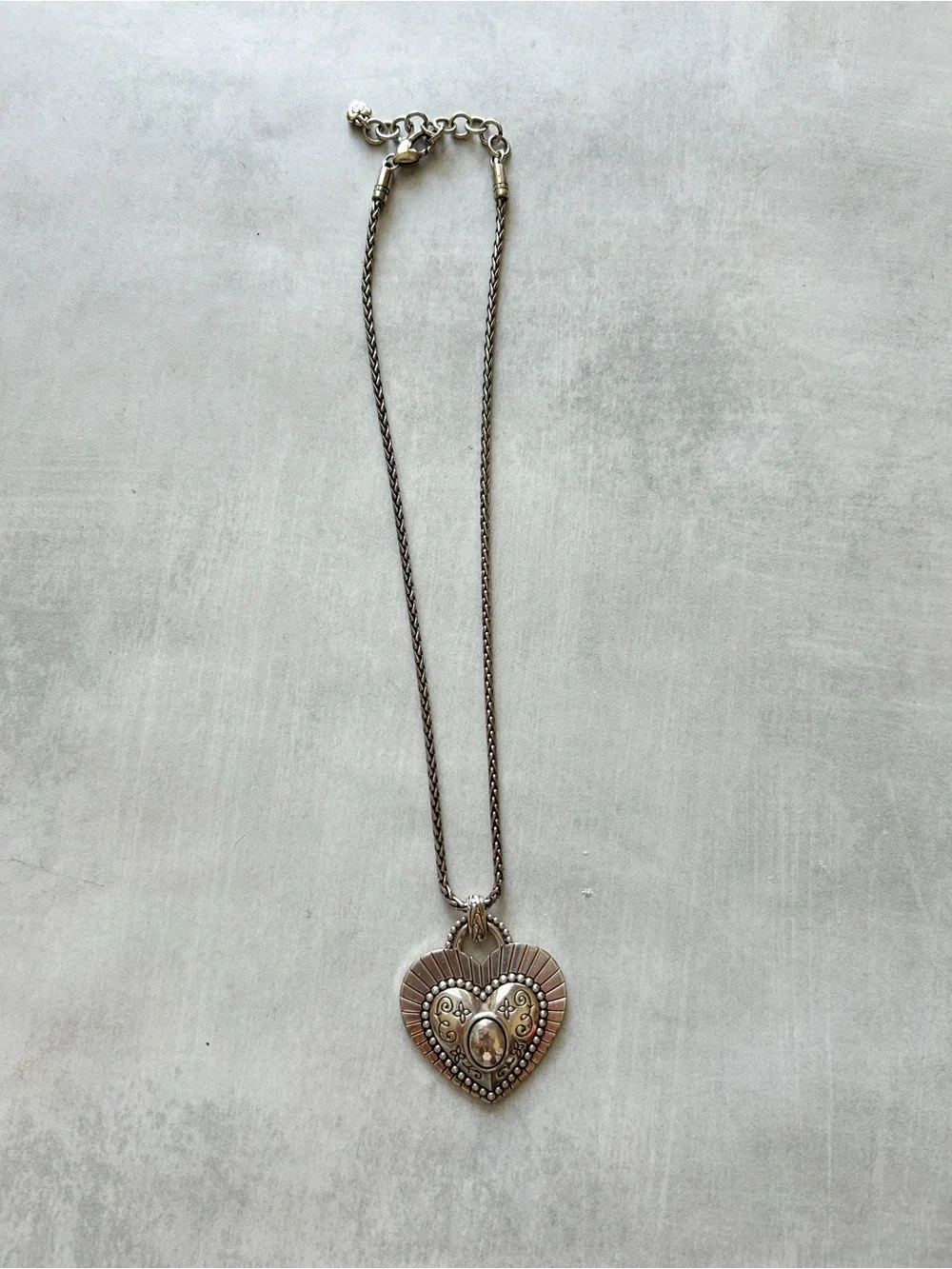 Brighton All Your Love Heart Pendant Necklace